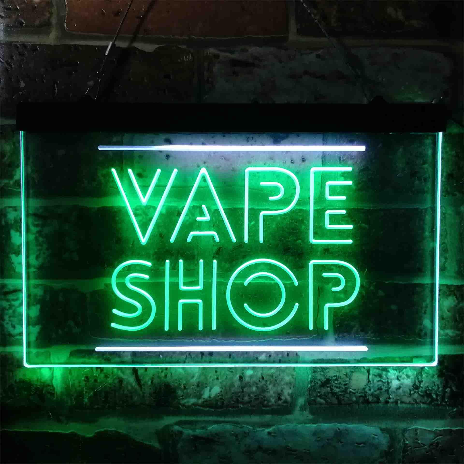 Vaping Shop - VAPE SHOP Tanda Neon Led Warna