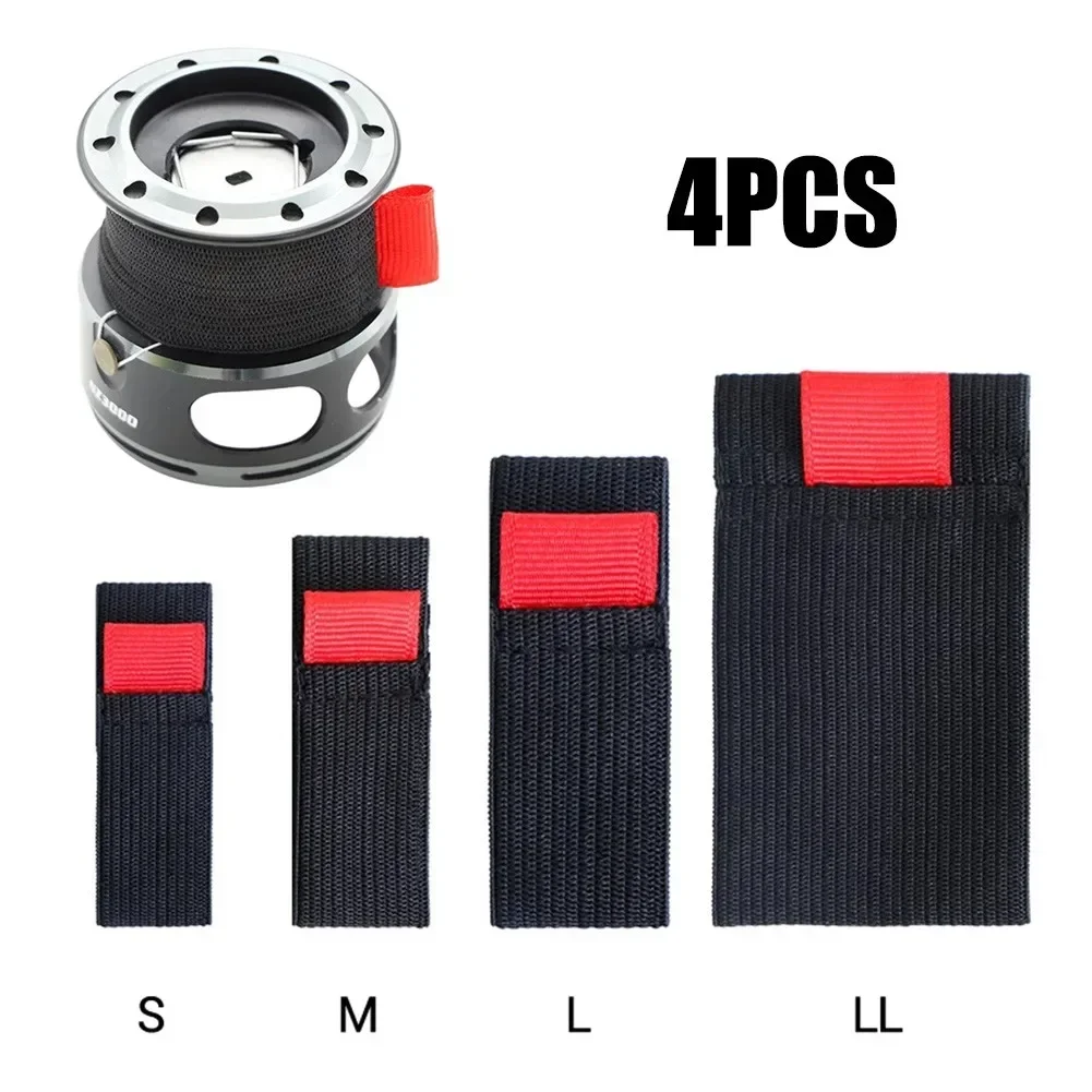 Mesh Coil Strip - 4 Buah Sabuk Kumparan Pancing Elastis