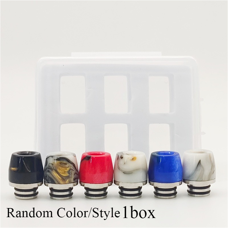 Drip Tip Resin - Kit Sambungan Sedotan Resin Baja Tahan