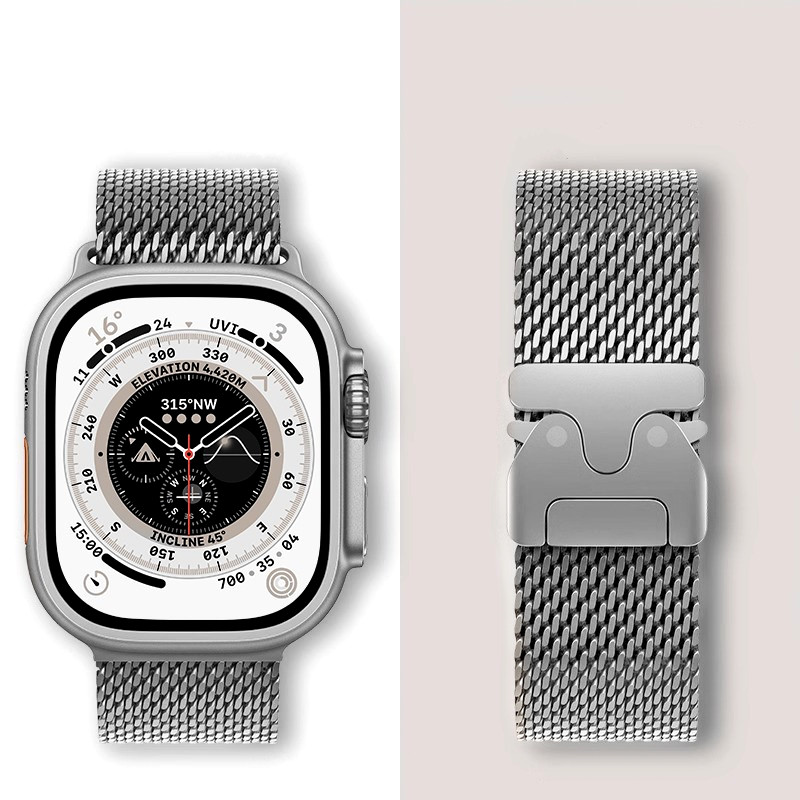 Mesh Coil Strip - Tali Loop Milan untuk Jam Tangan