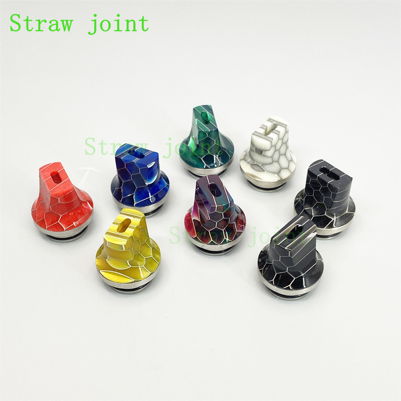1 buah 810 sambungan sedotan R - Drip Tip Resin ulasan dan harga