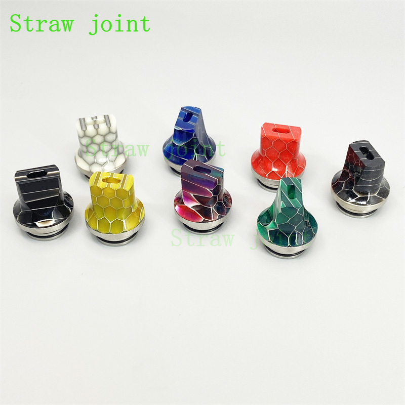 1 buah 810 sambungan sedotan R - Drip Tip Resin ulasan dan harga