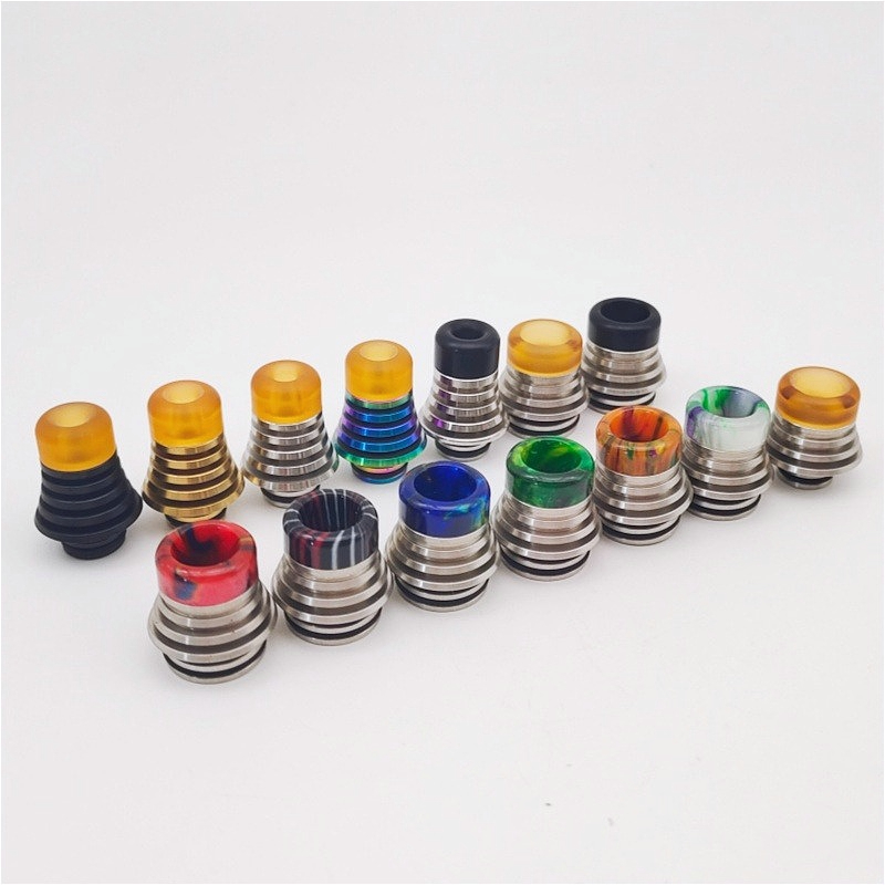 1 Buah 510 810 Drip Tip Stainl - Drip Tip Resin ulasan dan harga