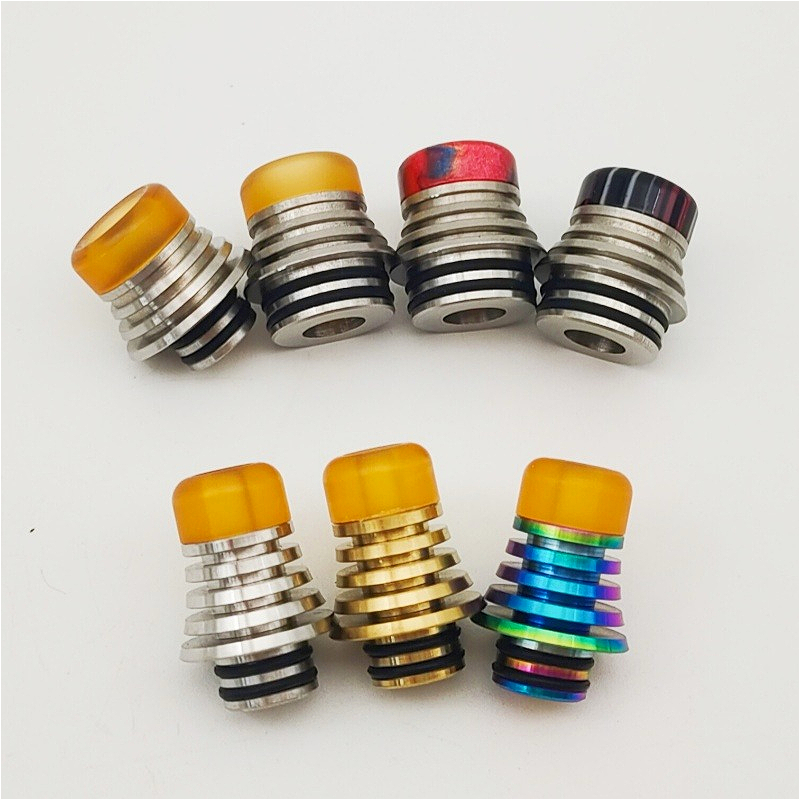 1 Buah 510 810 Drip Tip Stainl - Drip Tip Resin ulasan dan harga