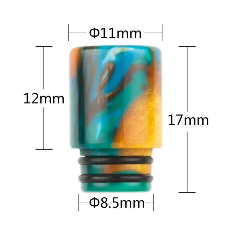 1 buah 510 penutup konektor uj - Drip Tip Resin ulasan dan harga