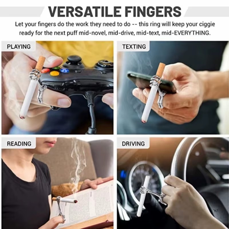 Penyangga Rokok Lucu Bentuk Ta - Vape Ring ulasan dan harga