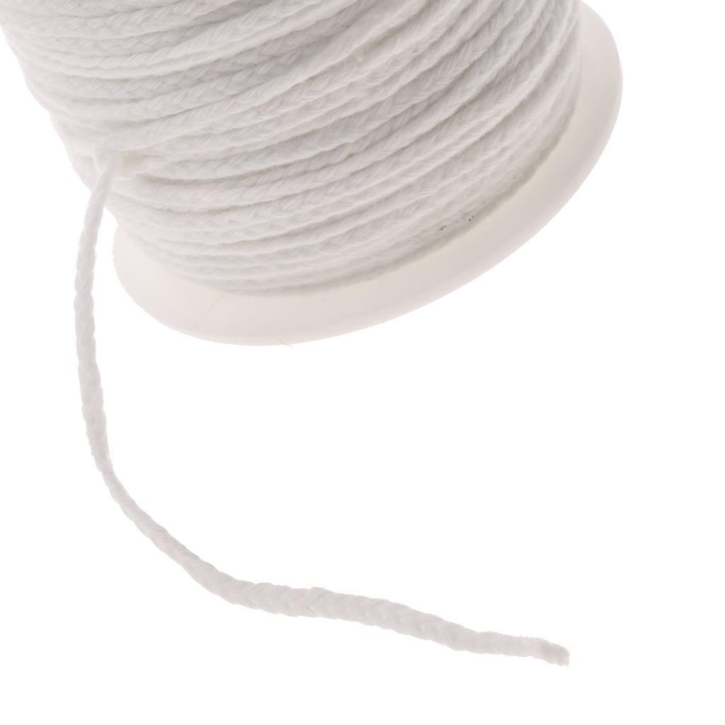 Perlengkapan Pembuatan Lilin S - Cotton Wick Organic ulasan dan harga