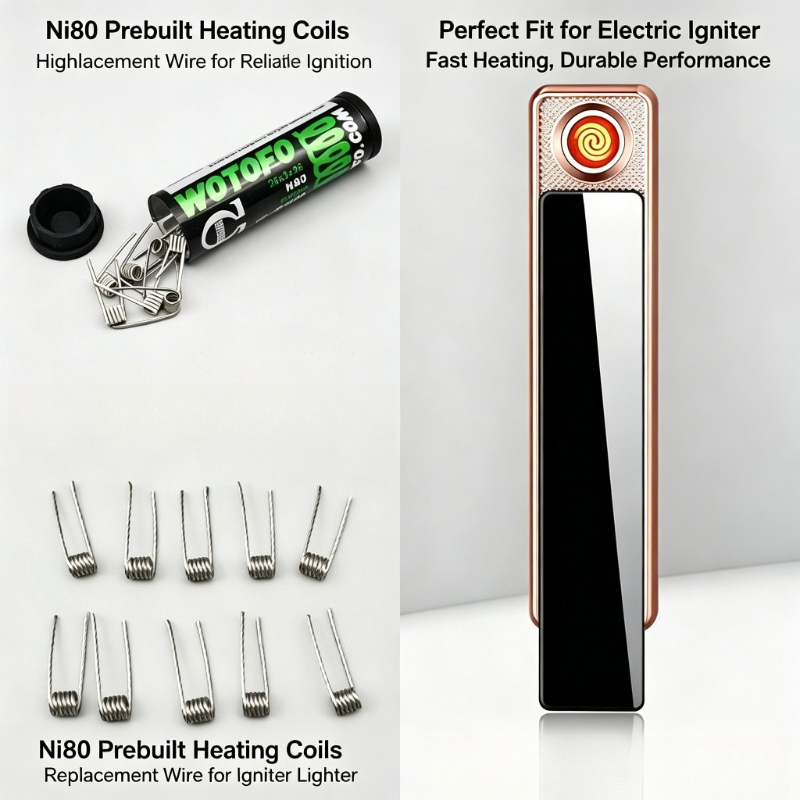Ni80 Dual Core Fused Clapton H - Clapton Wire Pre Built ulasan dan harga