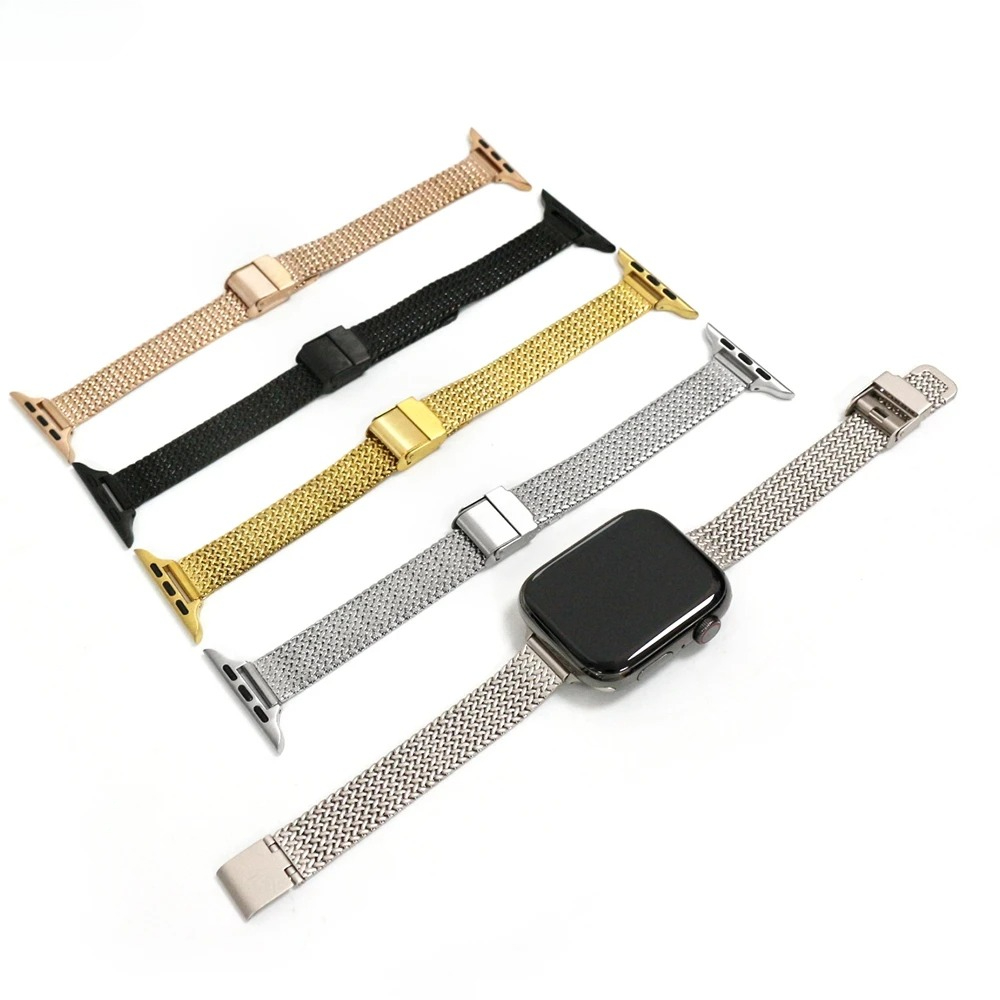 Tali untuk Apple Watch Seri 9  - Mesh Coil Strip ulasan dan harga