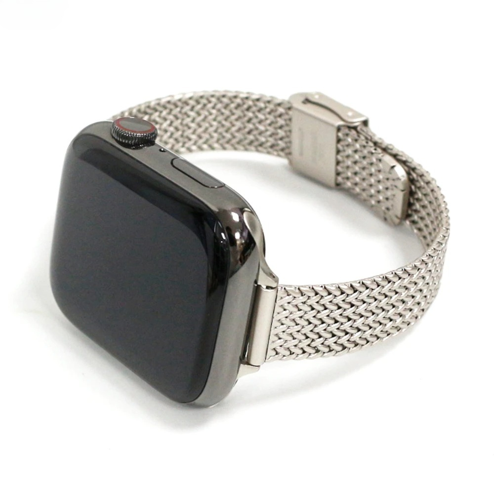 Tali untuk Apple Watch Seri 9  - Mesh Coil Strip ulasan dan harga