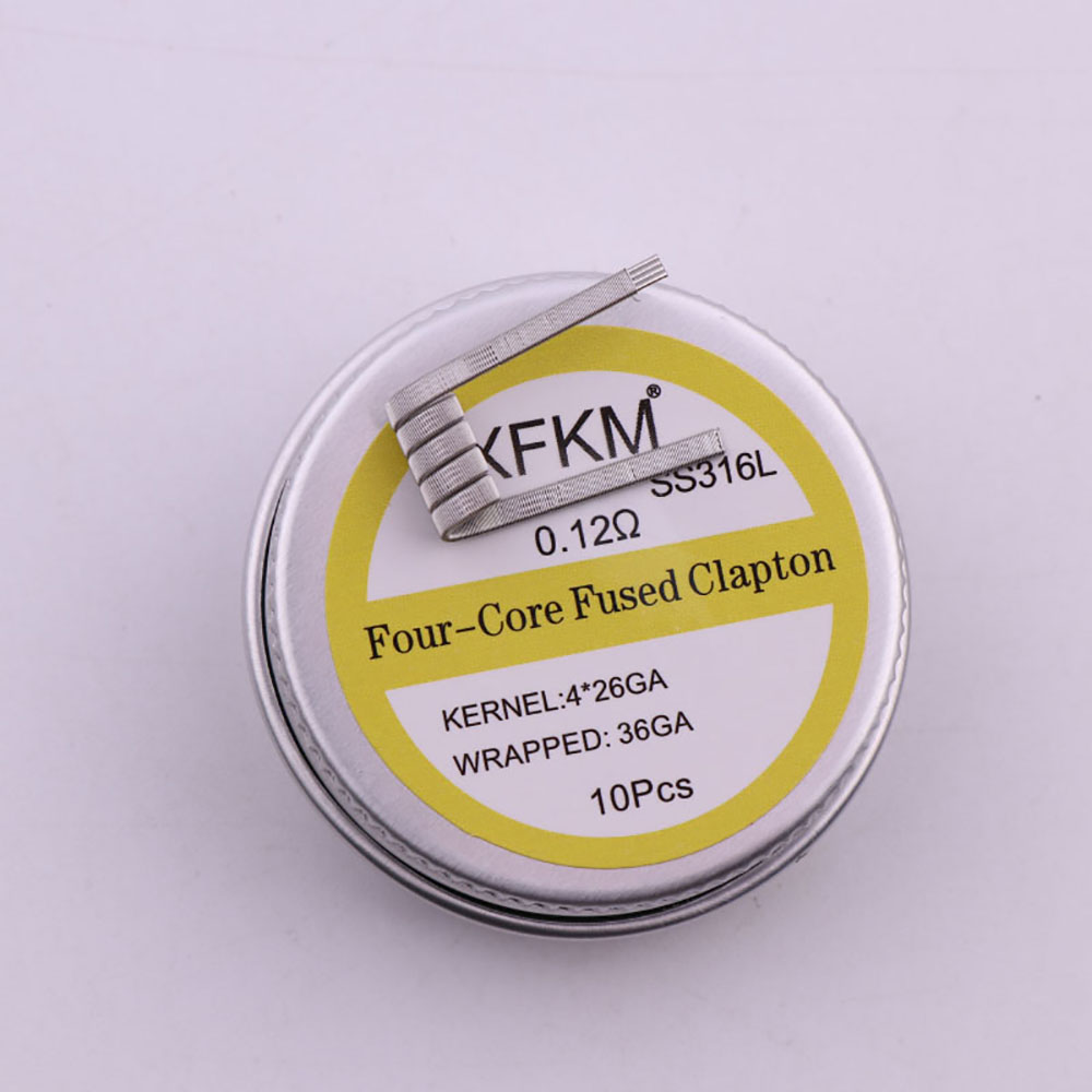 10 buah/kotak 3mm ID Spiral Pr - Clapton Wire Pre Built ulasan dan harga