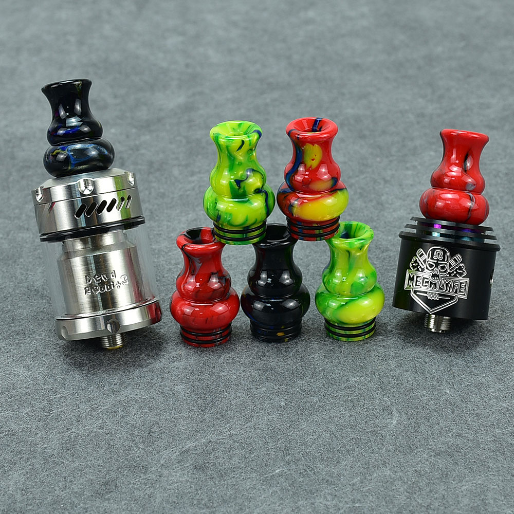 Wolf coolvape ujung Drip rokok - Drip Tip Resin ulasan dan harga