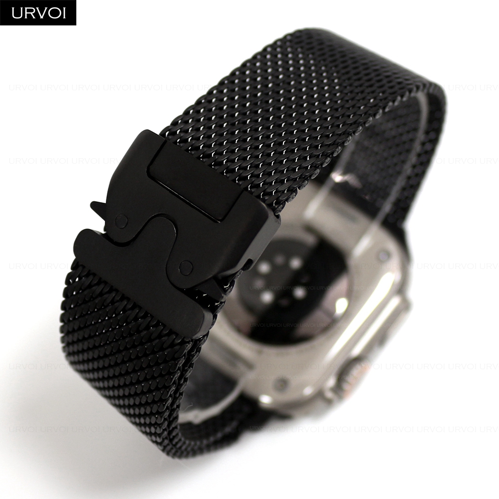 URVOI Titanium Milanese loop u - Mesh Coil Strip ulasan dan harga