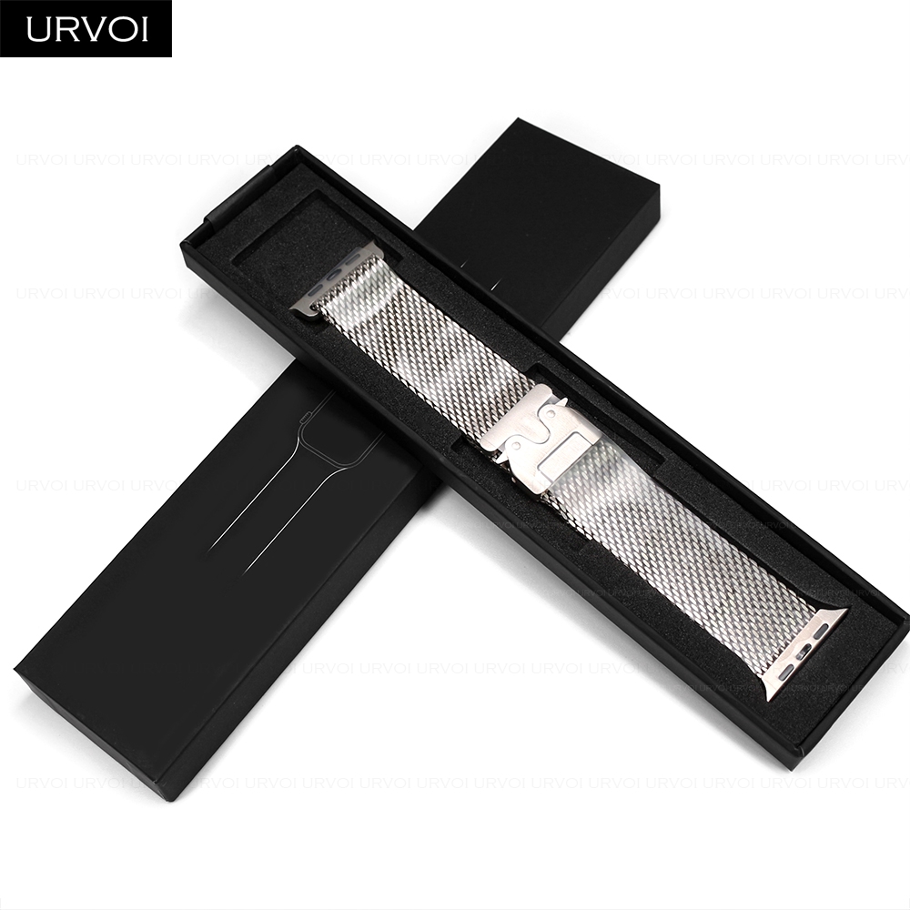 URVOI Titanium Milanese loop u - Mesh Coil Strip ulasan dan harga