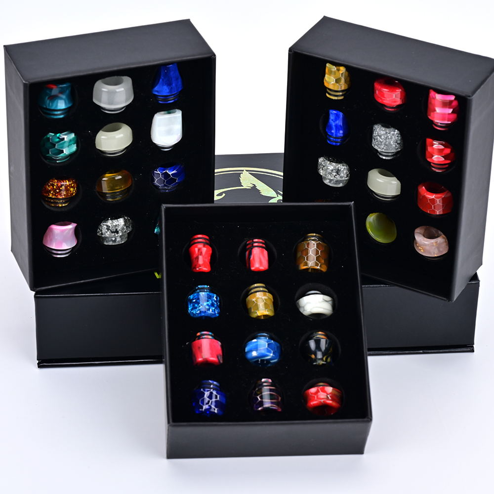 12 buah 810 drip tip 510 drip  - Drip Tip Resin ulasan dan harga