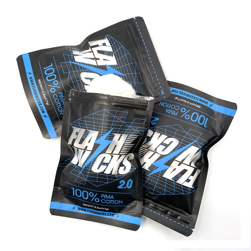 Vmiss Flash Wicks PIMA Katun O - Cotton Wick Organic ulasan dan harga