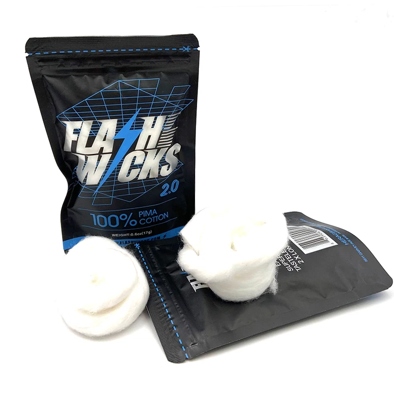 Vmiss Flash Wicks PIMA Katun O - Cotton Wick Organic ulasan dan harga