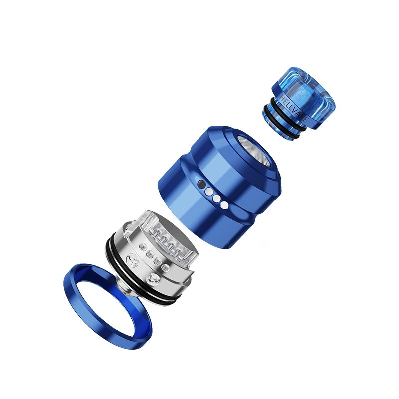 Tangki vape Hellvape Dead Rabb - Rda Atomizer Deck ulasan dan harga